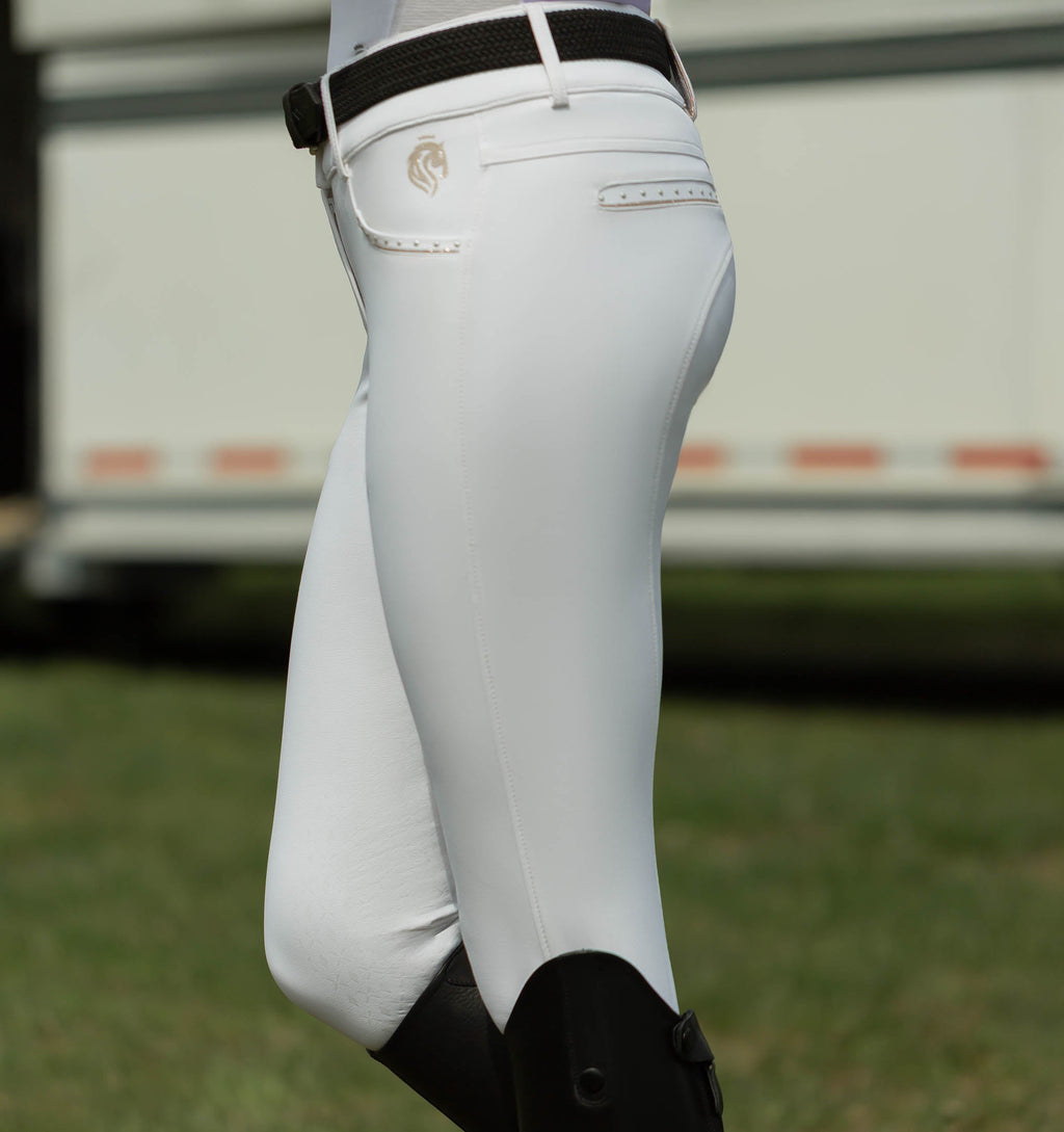 Equinavia Victoria Womens Silicone Knee Patch Breeches image #5