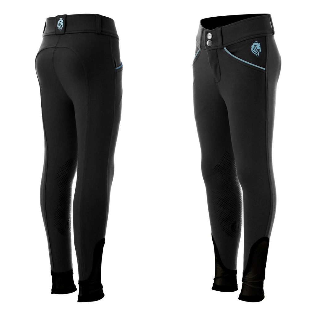 Equinavia Greta Kids Silicone Knee Patch Breeches image #1