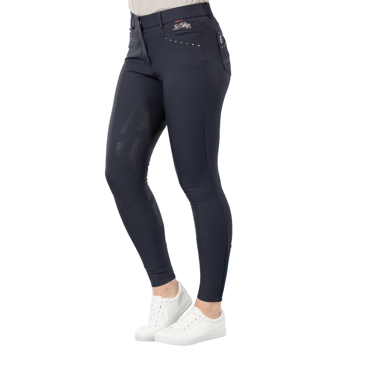 B Vertigo Olivia Womens Silicone Full Seat Breeches image #3