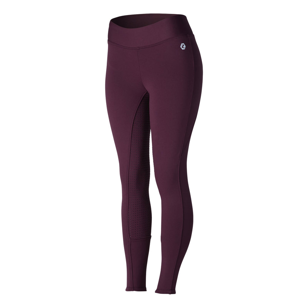 Horze Active Womens Winter Silicone Full Seat Tights image #2