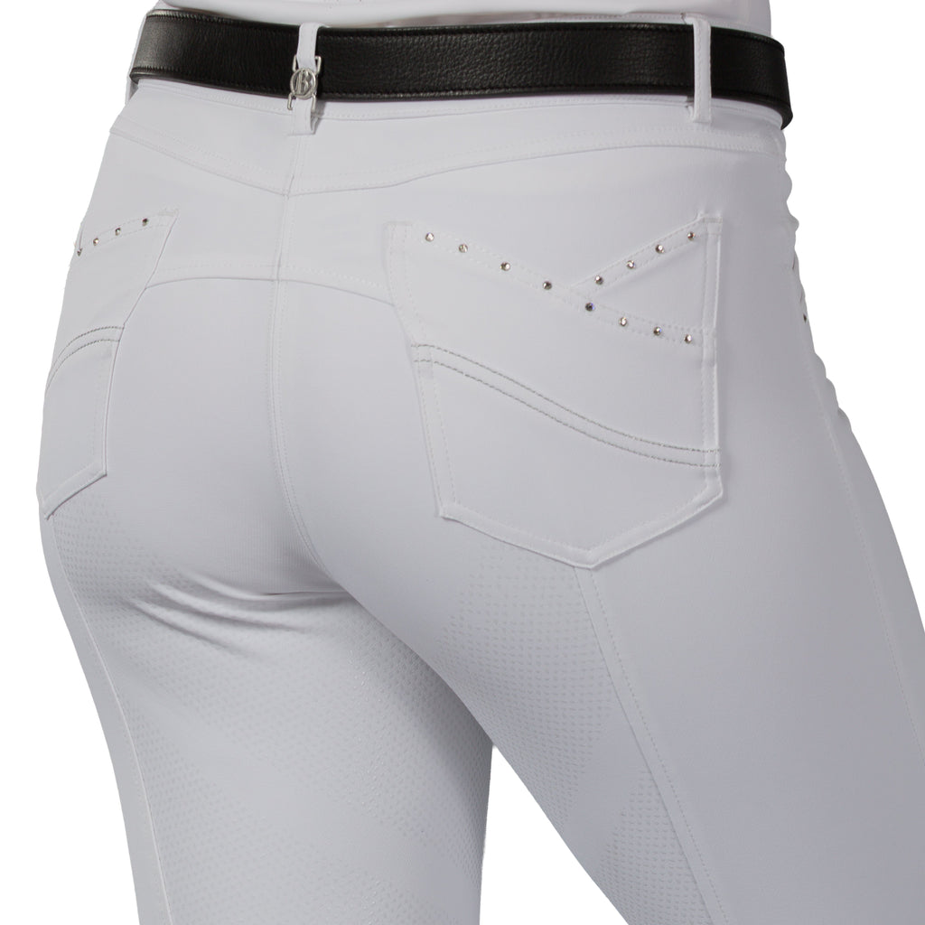 B Vertigo Olivia Womens Silicone Full Seat Breeches image #6