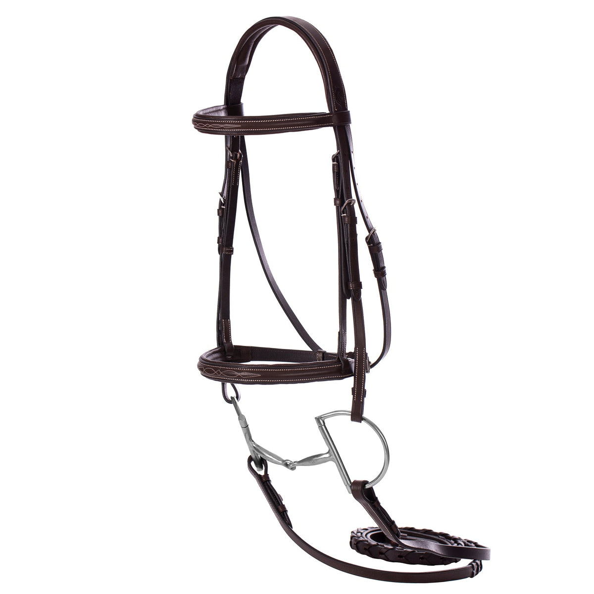 Equinavia Saga Fancy Stitched Hunter Bridle & Reins image #1