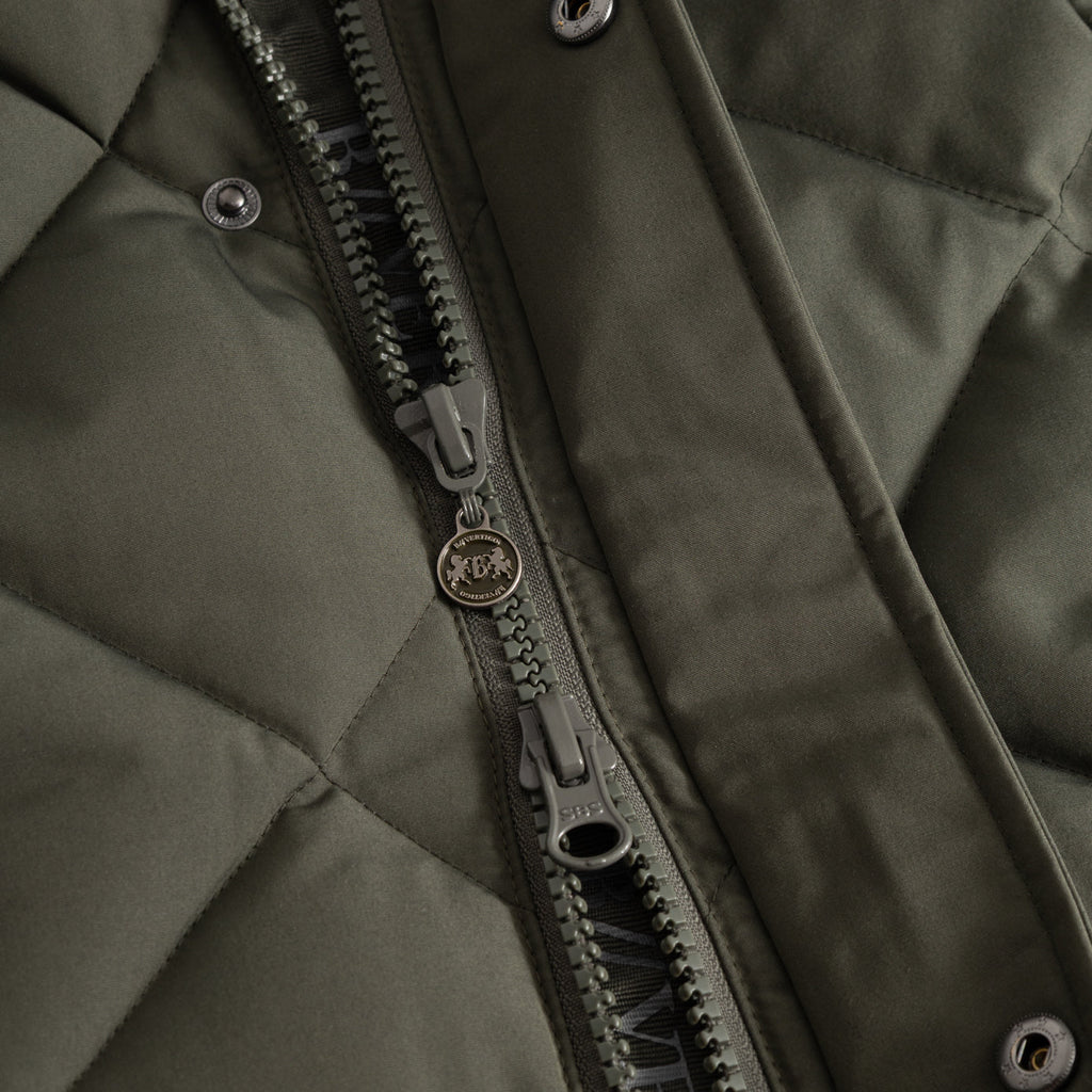 B Vertigo Gem Womens Waxed Padded Long Coat image #13