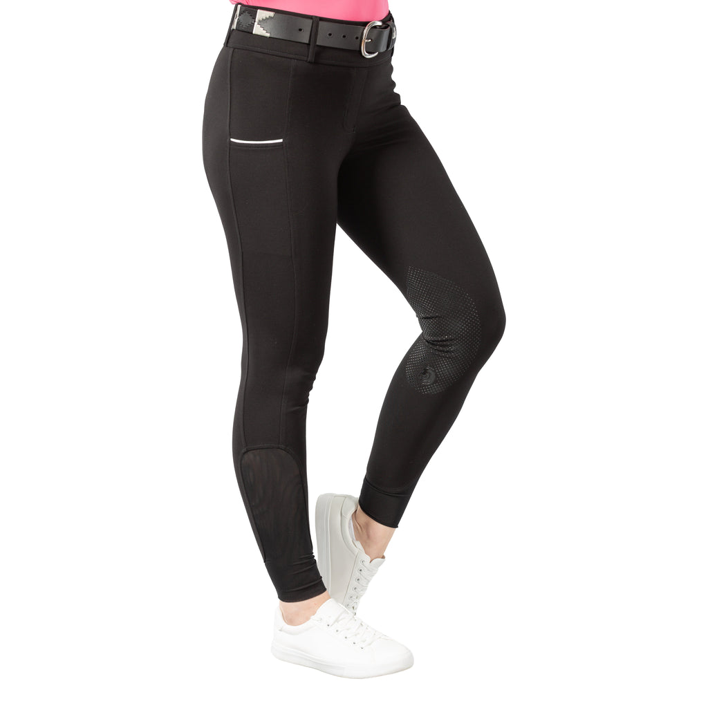 Equinavia Astrid Womens Pull On Knee Patch Breeches image #3