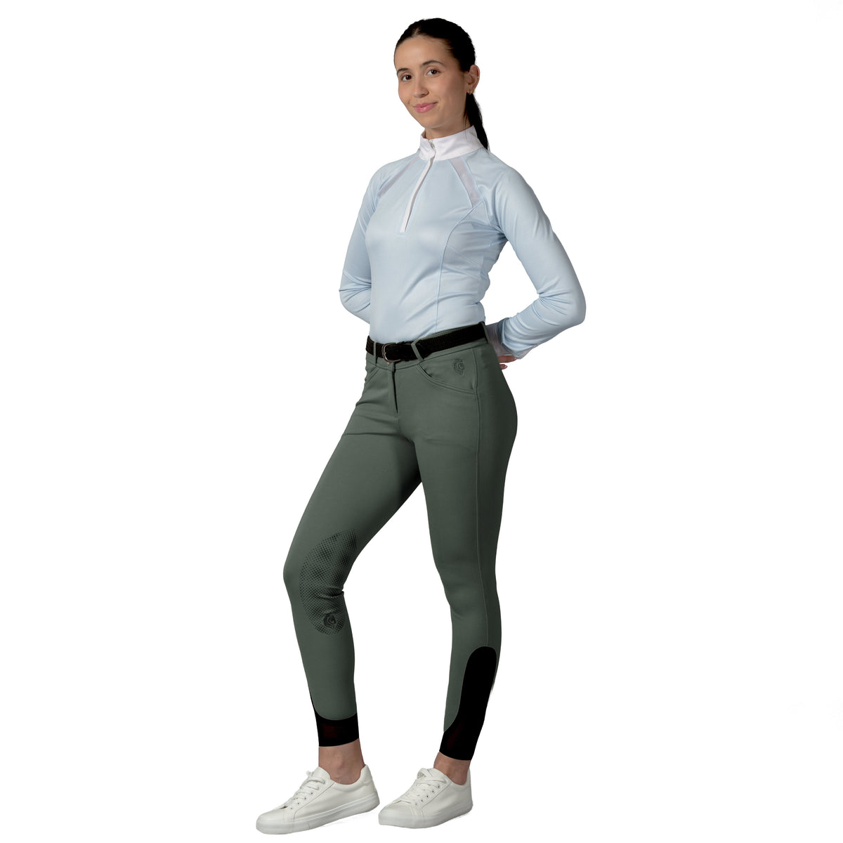 Equinavia Astrid Womens Silicone Knee Patch Breeches image #9