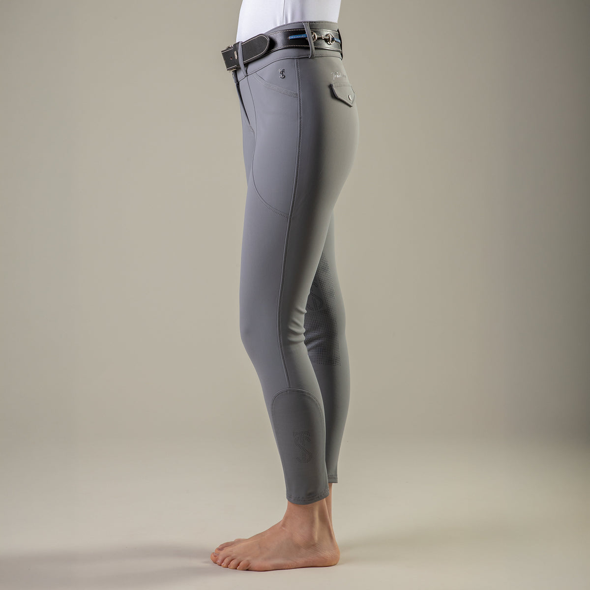 Tredstep Ireland Trace Compression Womens Knee Patch Breeches image #4