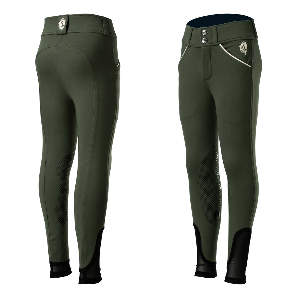 Equinavia Greta Kids Silicone Knee Patch Breeches image #1