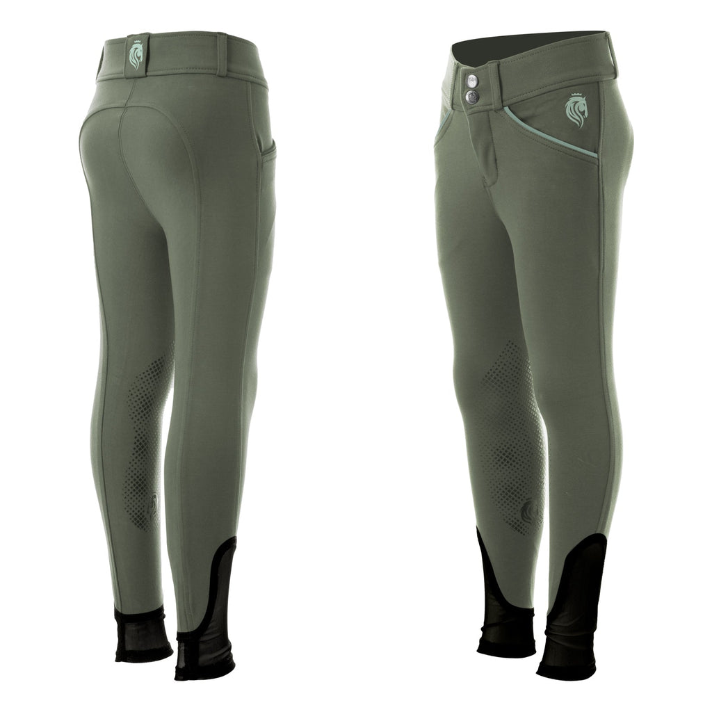 Equinavia Greta Kids Silicone Knee Patch Breeches image #1