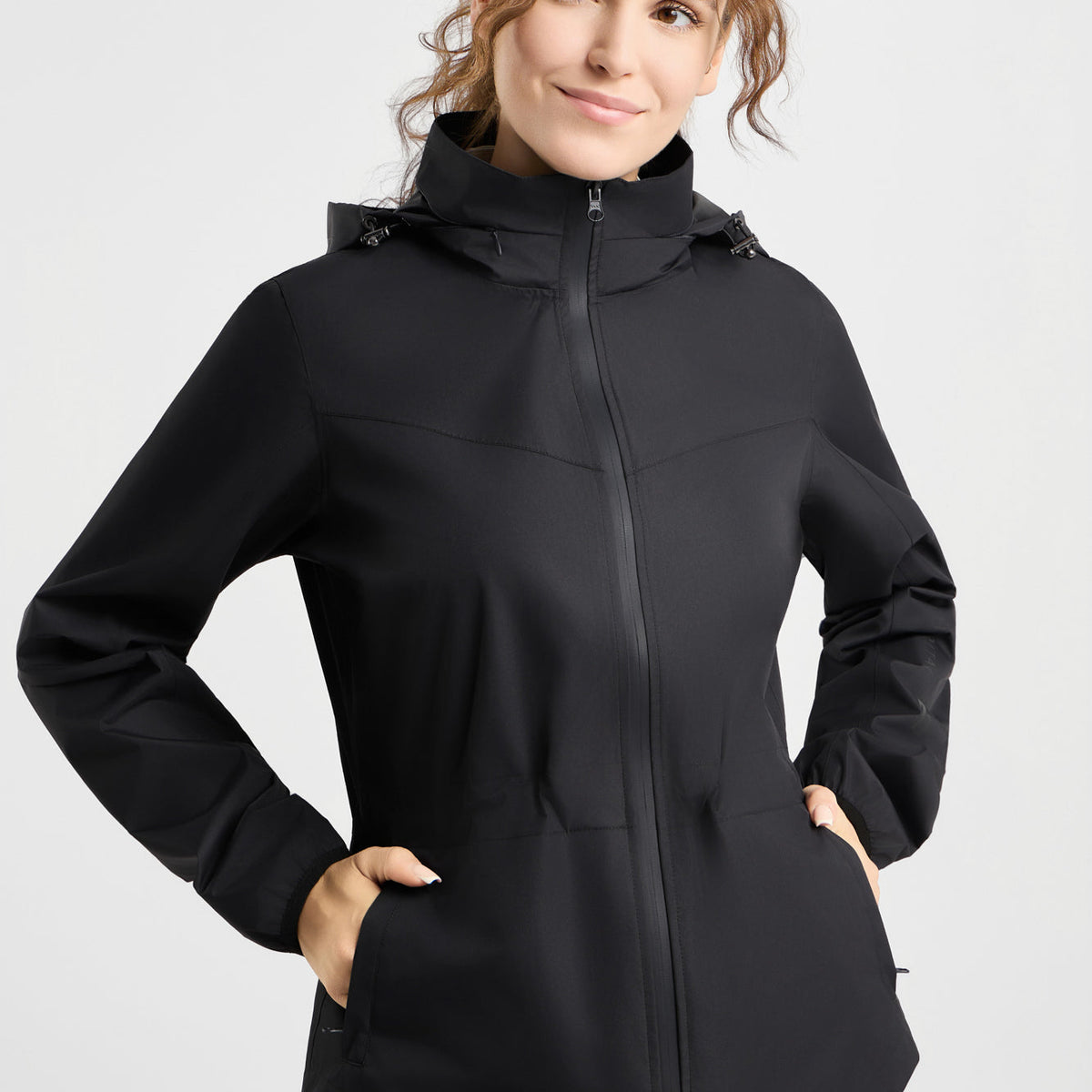 Horze Fiora Womens Light Weight Waterproof Jacket image #10
