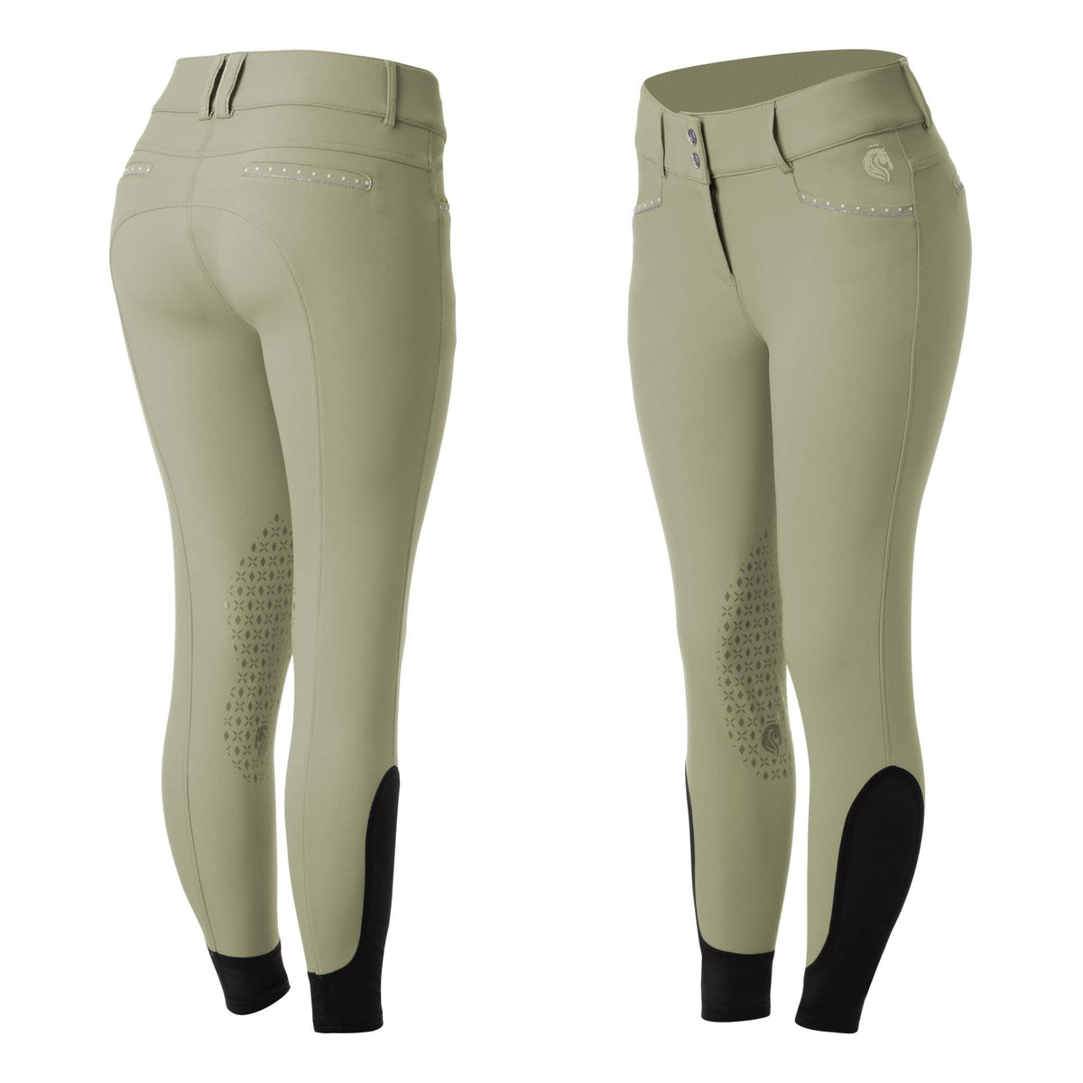 Equinavia Victoria Womens Silicone Knee Patch Breeches image #7