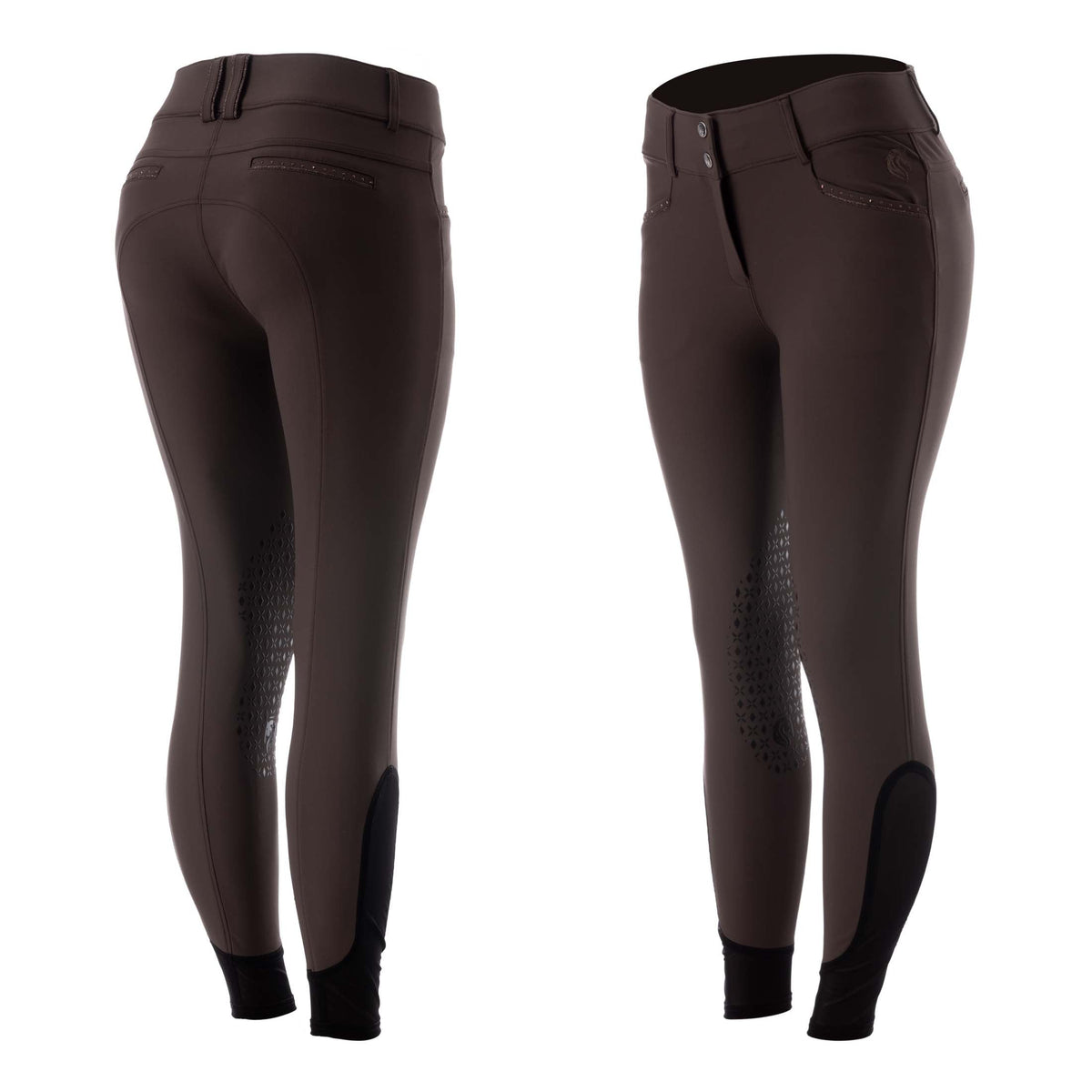 Equinavia Victoria Womens Silicone Knee Patch Breeches image #4