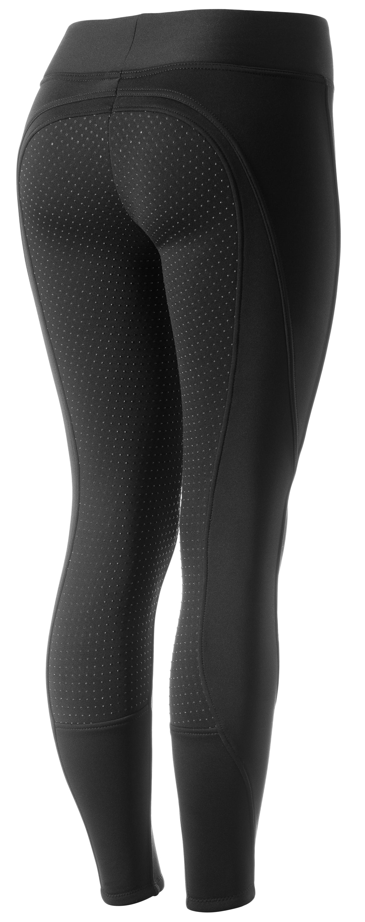 Horze Active Womens Winter Silicone Full Seat Tights image #7
