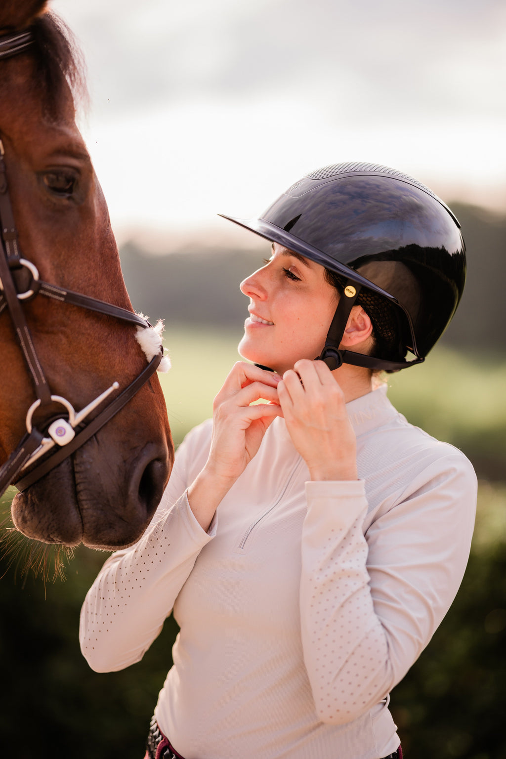 Equinavia Crown Glossy Mips® Riding Helmet image #6