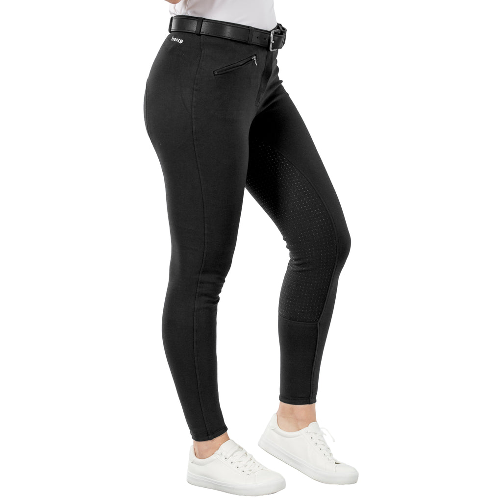 Horze Active Womens Silicone Full Seat Breeches image #4