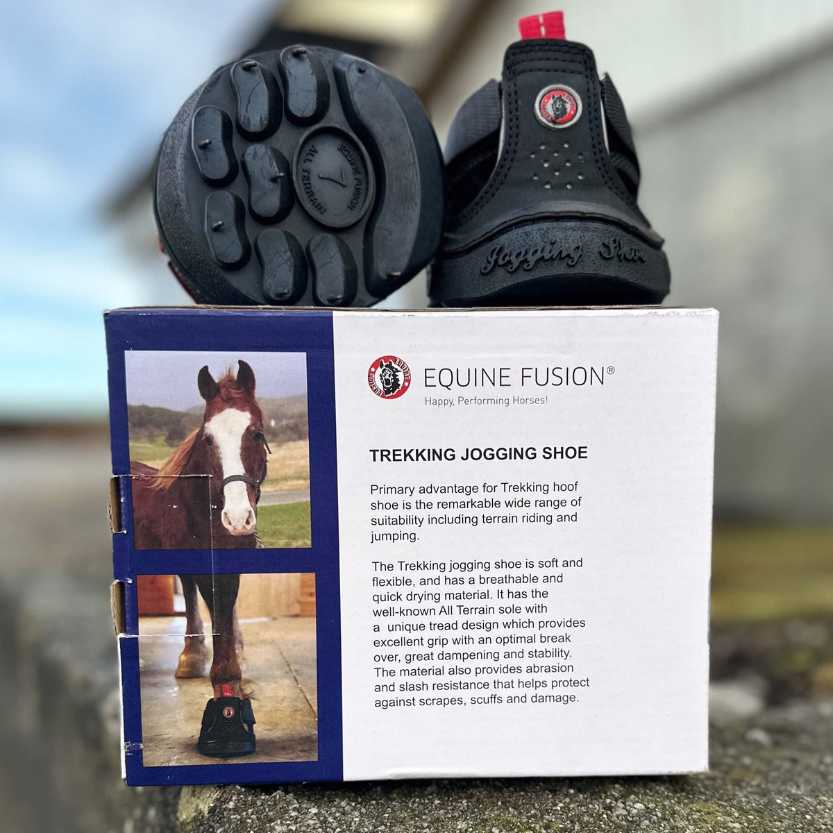 Equine Fusion Trekking Jogging Shoe Hoof Boot Single image #4