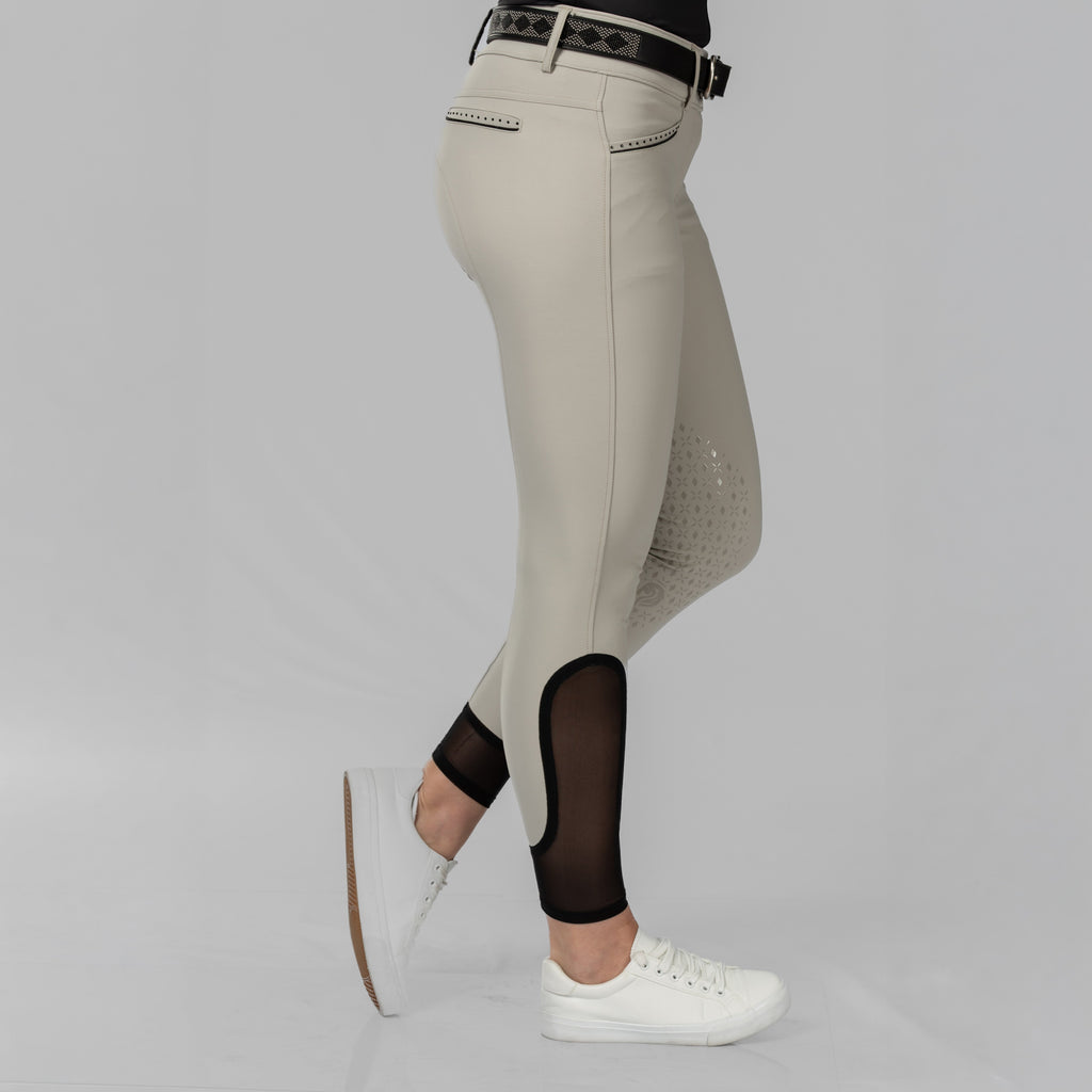 Equinavia Victoria Womens Silicone Knee Patch Breeches image #12