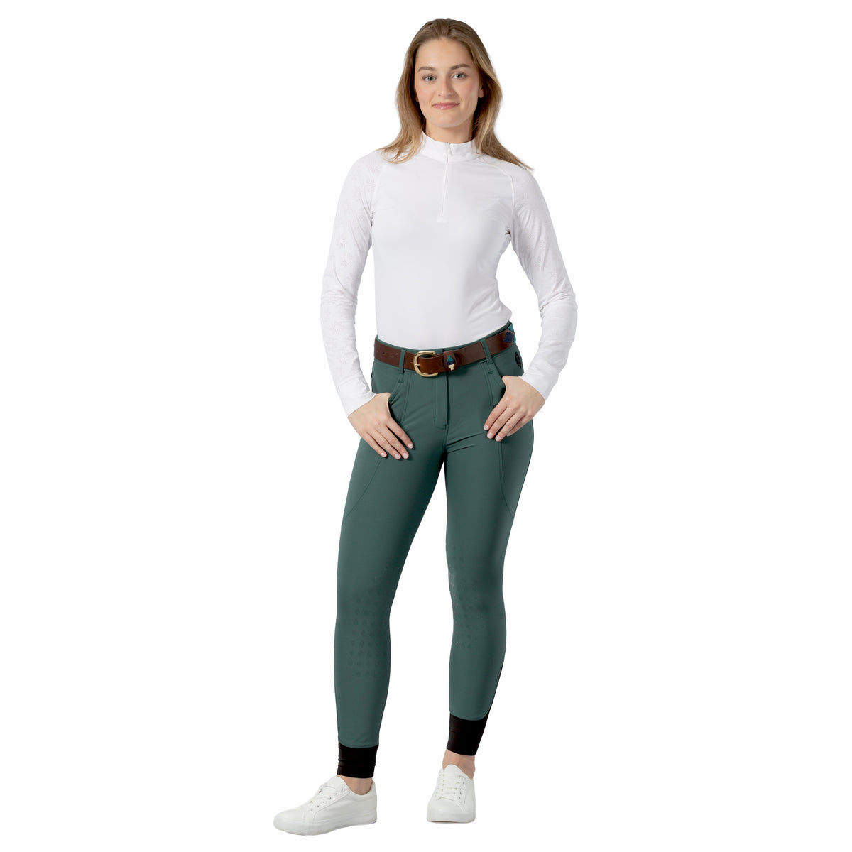 Equinavia Annika Womens Silicone Knee Patch Breeches image #8
