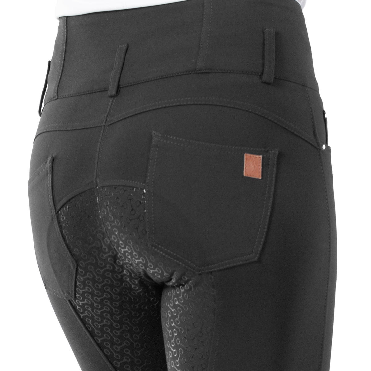 Horze Tara Womens High Waist Silicone Full Seat Breeches image #6