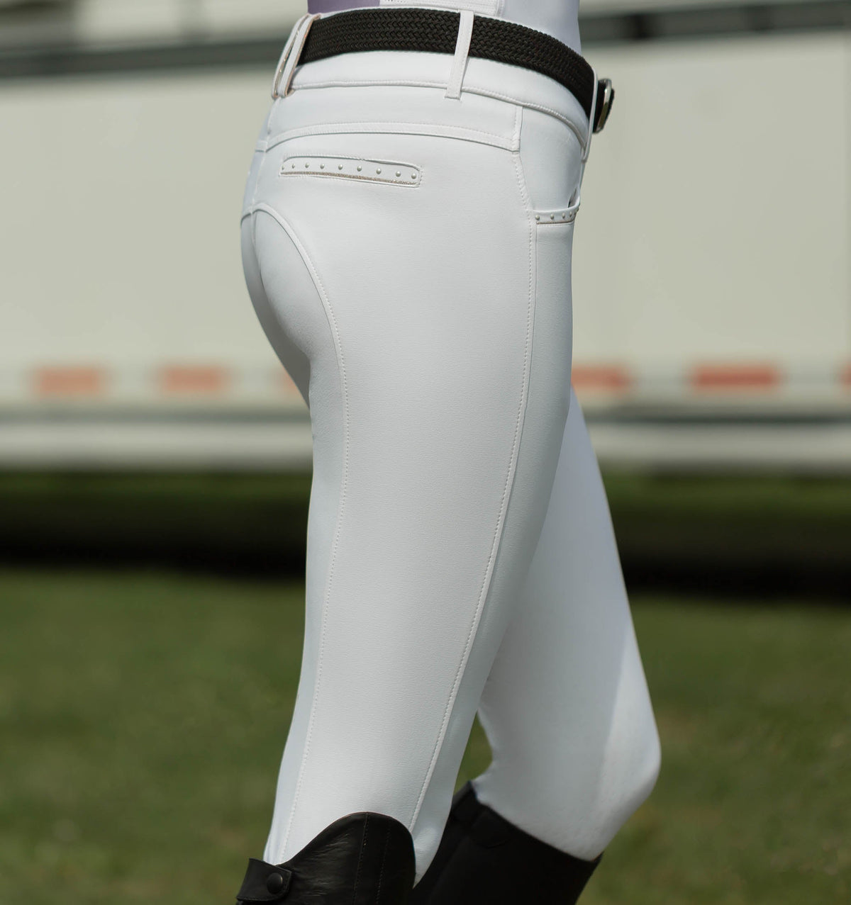 Equinavia Victoria Womens Silicone Knee Patch Breeches image #4