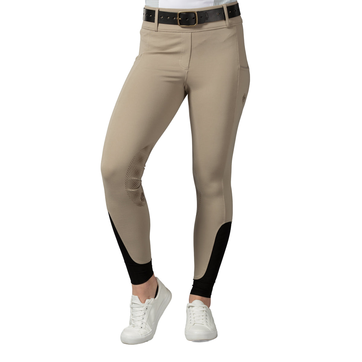 Equinavia Astrid Womens Pull On Knee Patch Breeches image #2