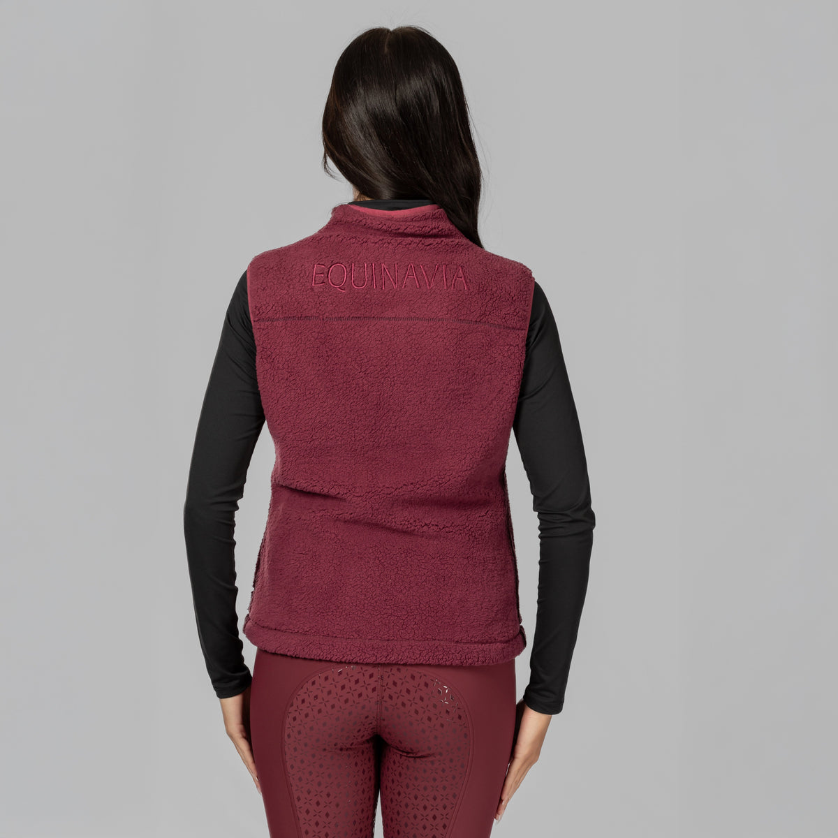 Equinavia Emma Womens Teddy Fleece Vest image #3