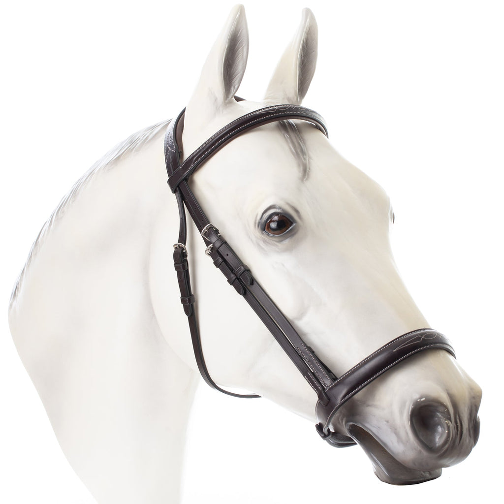 Equinavia Valkyrie Wide Noseband Hunter Bridle with Reins image #5