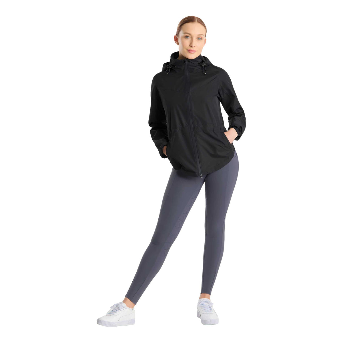Horze Fiora Womens Light Weight Waterproof Jacket image #4