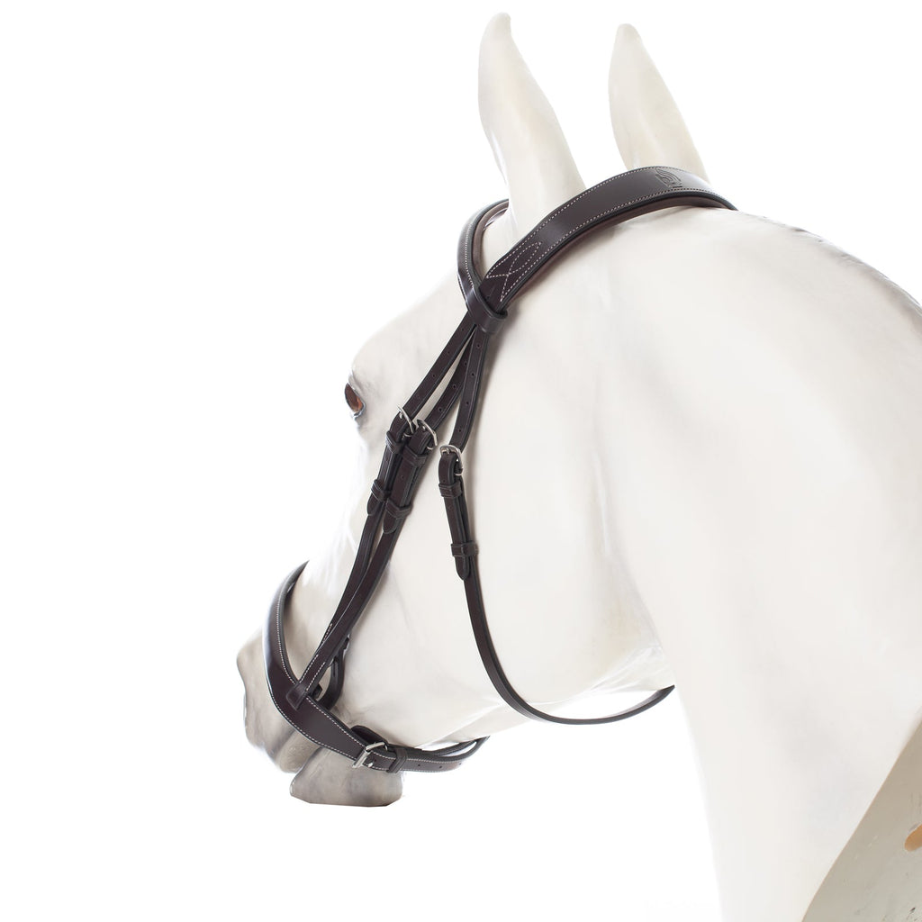 Equinavia Valkyrie Wide Noseband Hunter Bridle with Reins image #6