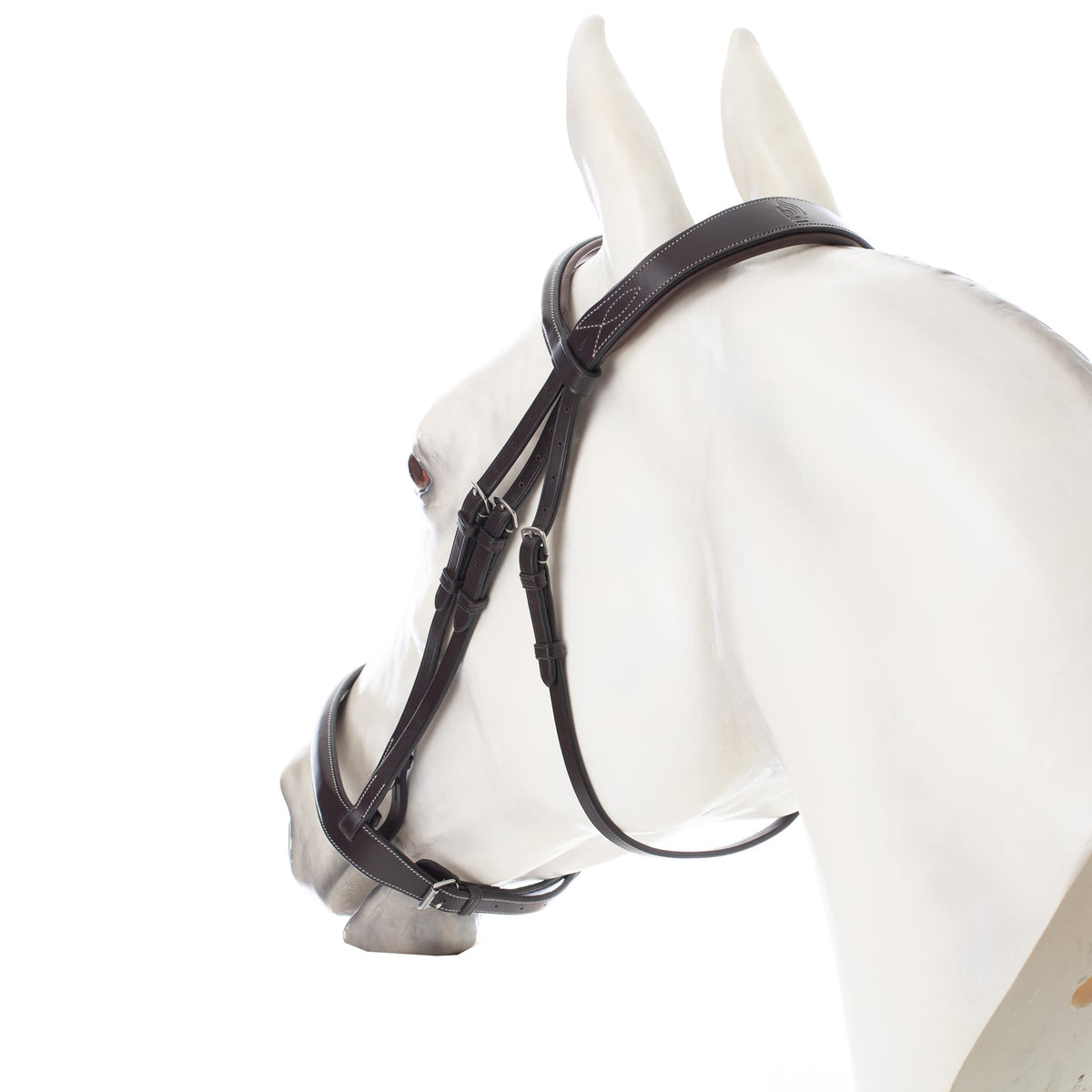 Equinavia Valkyrie Wide Noseband Hunter Bridle with Reins image #6
