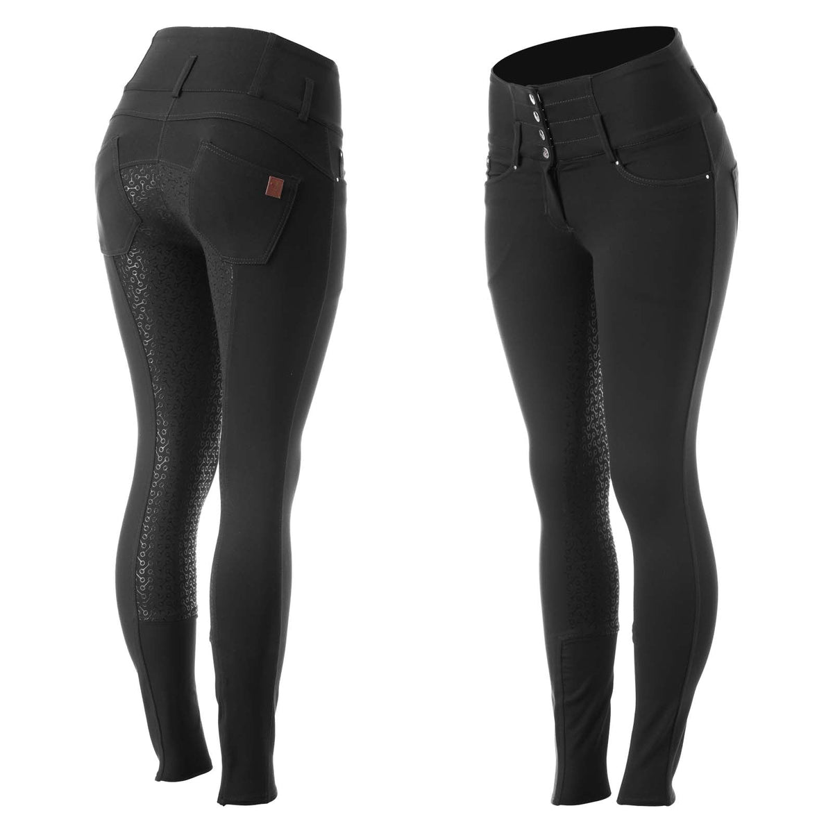 Horze Tara Womens High Waist Silicone Full Seat Breeches image #9