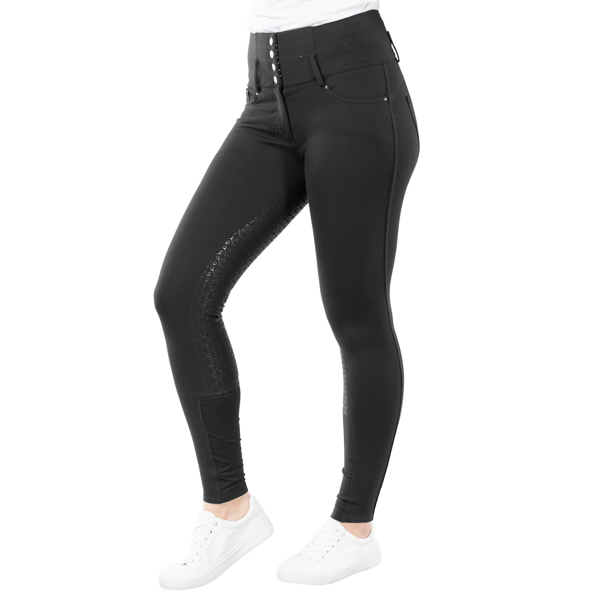 Horze Tara Womens High Waist Silicone Full Seat Breeches image #1