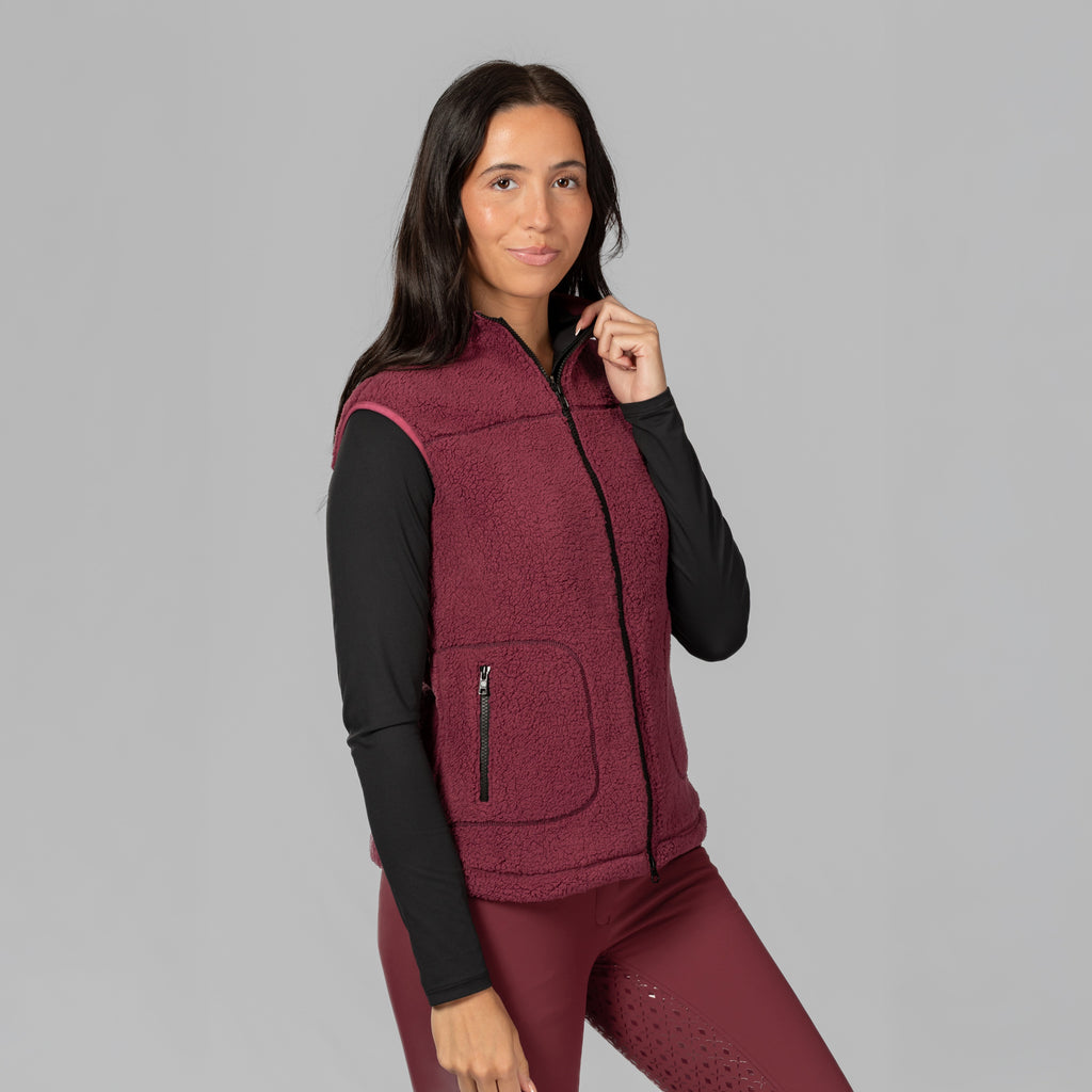 Equinavia Emma Womens Teddy Fleece Vest image #8