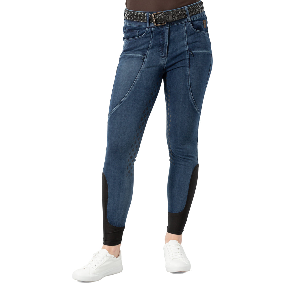 Equinavia Helena Womens Denim Full Seat Breeches image #3