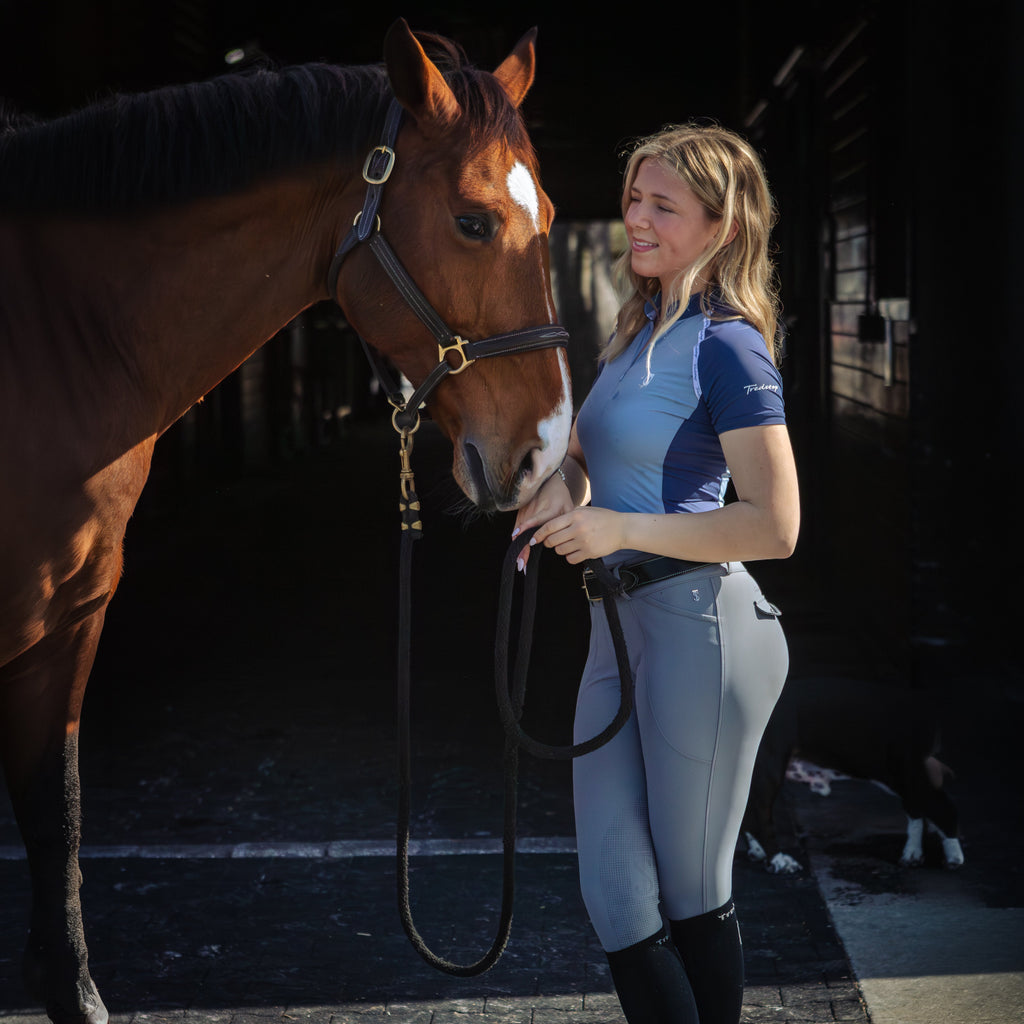 Tredstep Ireland Trace Compression Womens Knee Patch Breeches image #15