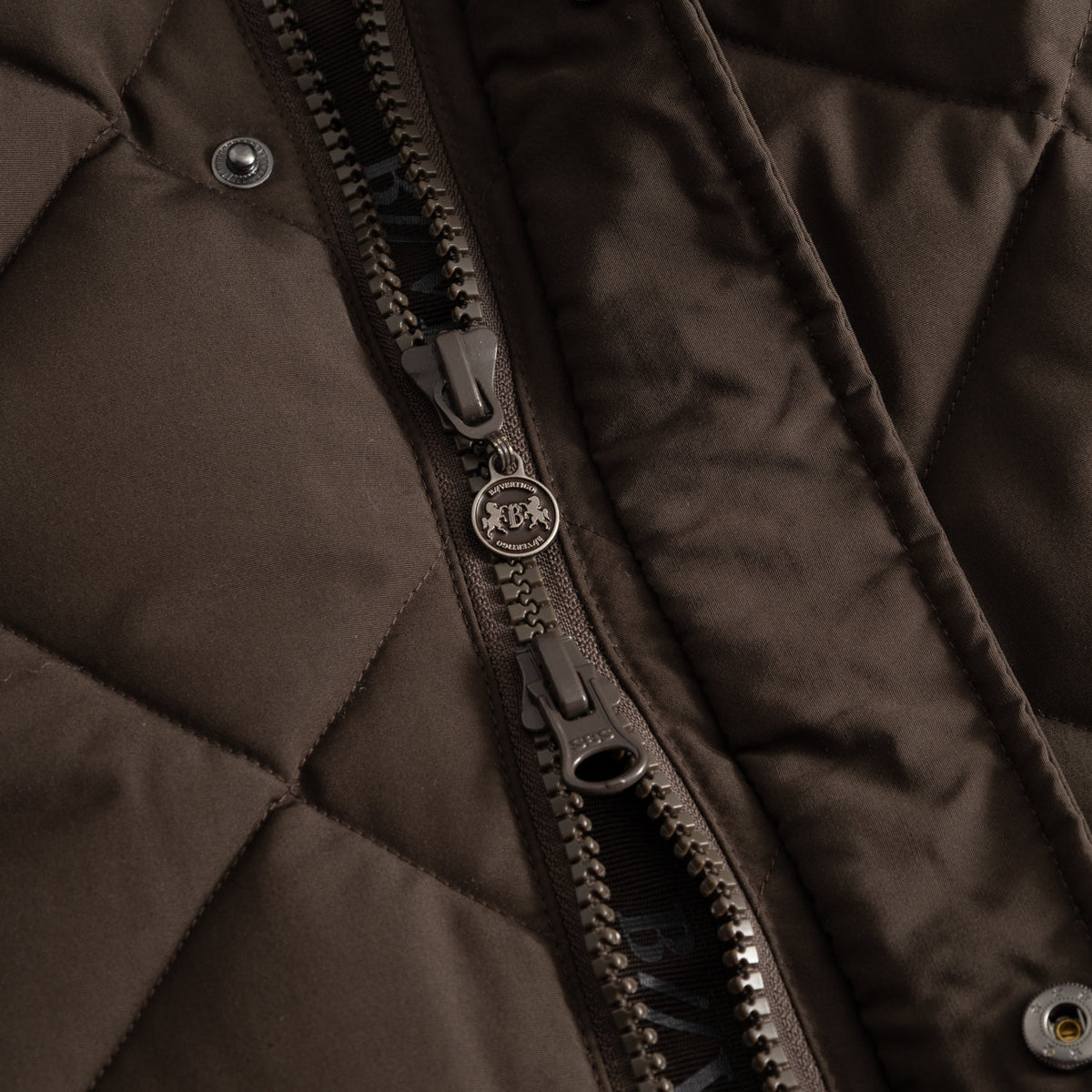 B Vertigo Gem Womens Waxed Padded Long Coat image #7