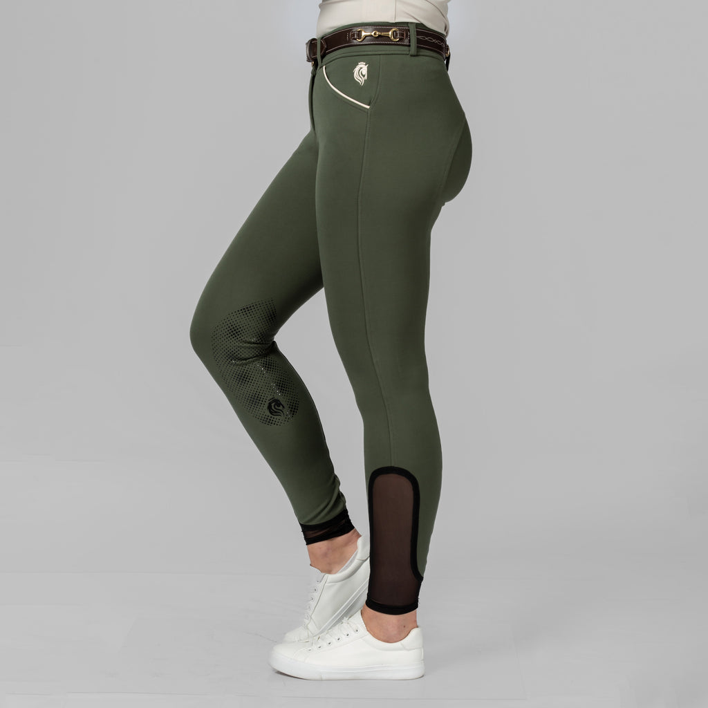 Equinavia Astrid Womens Silicone Knee Patch Breeches image #6