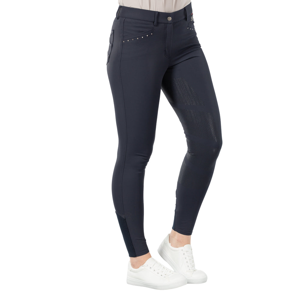B Vertigo Olivia Womens Silicone Full Seat Breeches image #4