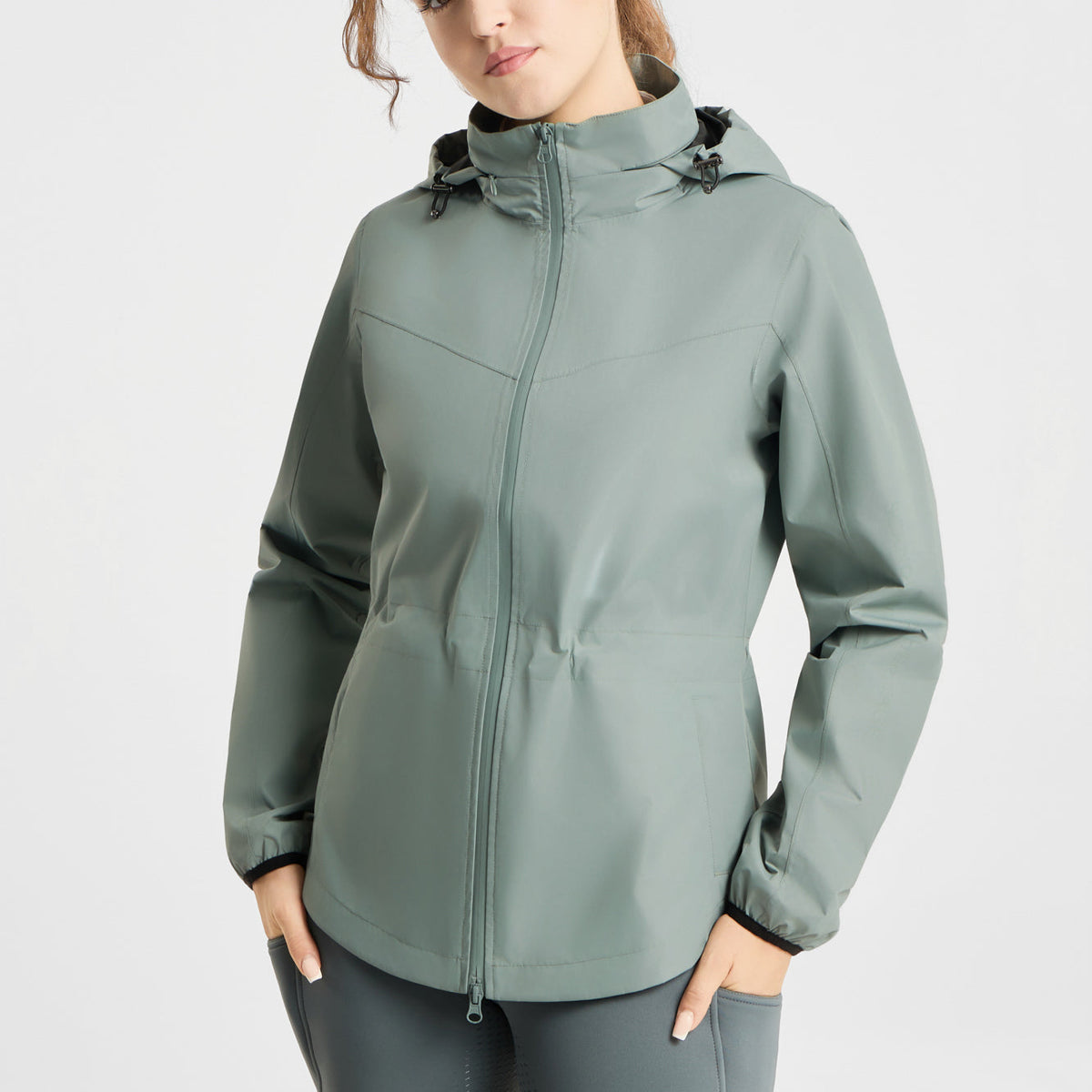Horze Fiora Womens Light Weight Waterproof Jacket image #2