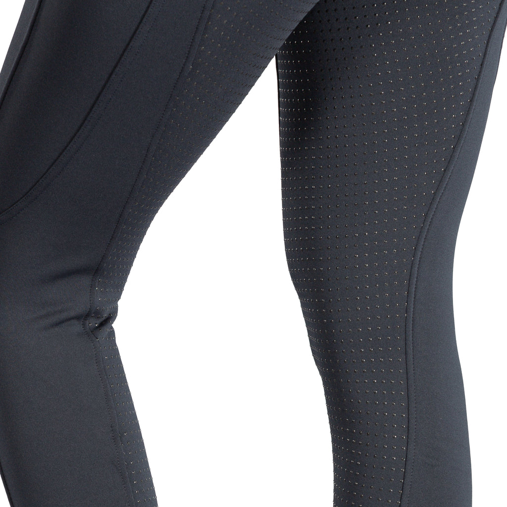 Horze Active Womens Winter Silicone Full Seat Tights w/ Phone Pockets image #8