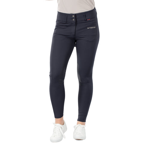 B Vertigo Tiffany Womens High Waist Silicone Knee Patch Breeches image #1