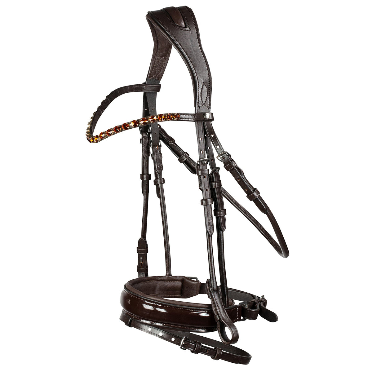 Horze Clermont Ergonomic Crystal Bridle image #1