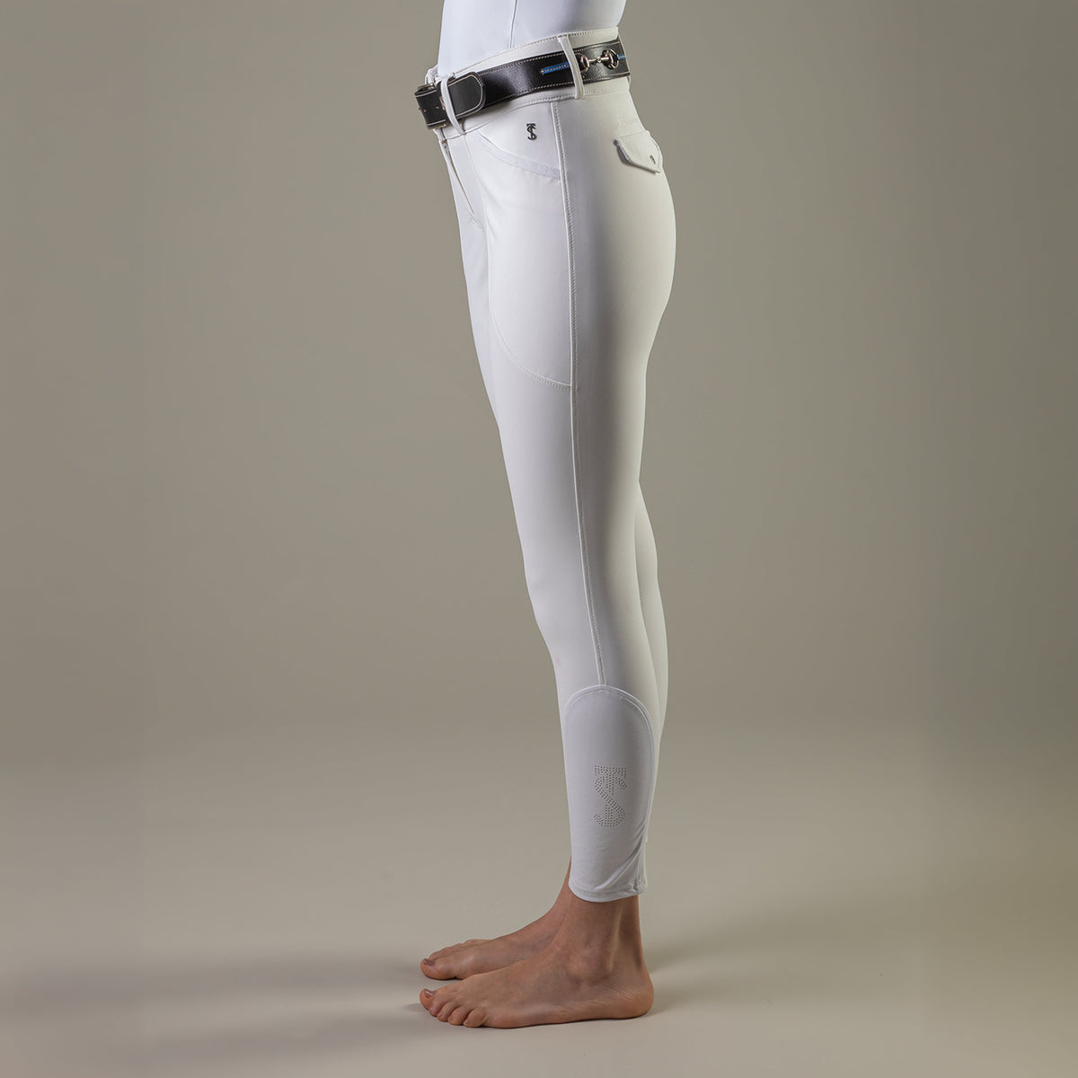 Tredstep Ireland Trace Compression Womens Knee Patch Breeches image #4