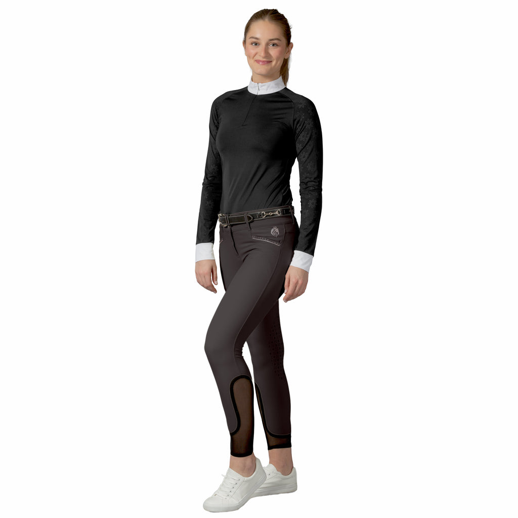 Equinavia Victoria Womens Silicone Knee Patch Breeches image #8