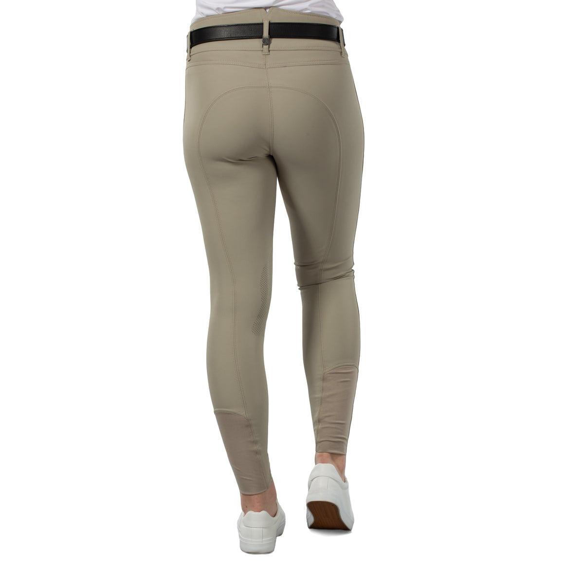 B Vertigo Tiffany Womens High Waist Silicone Knee Patch Breeches image #2
