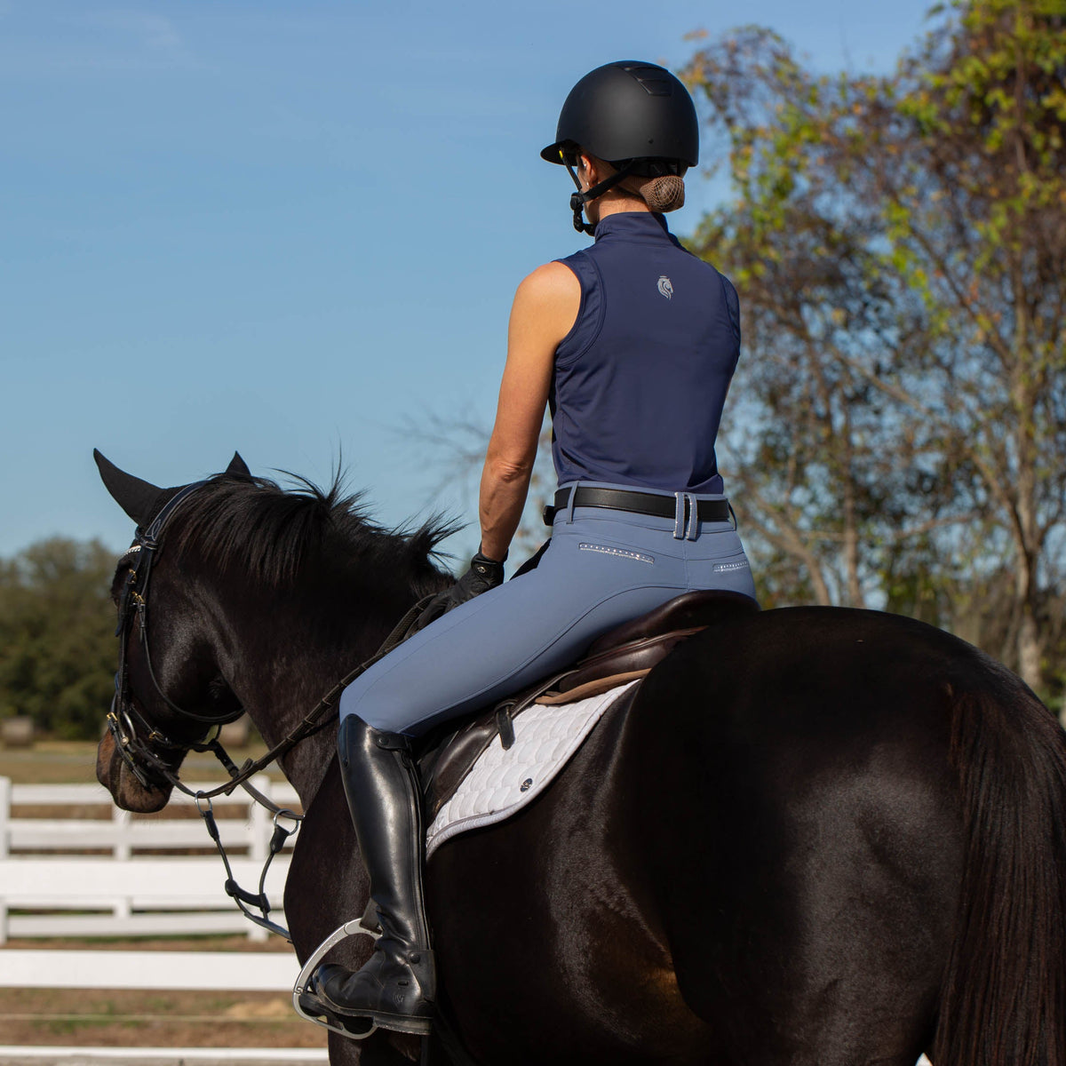 Equinavia Victoria Womens Silicone Knee Patch Breeches image #5