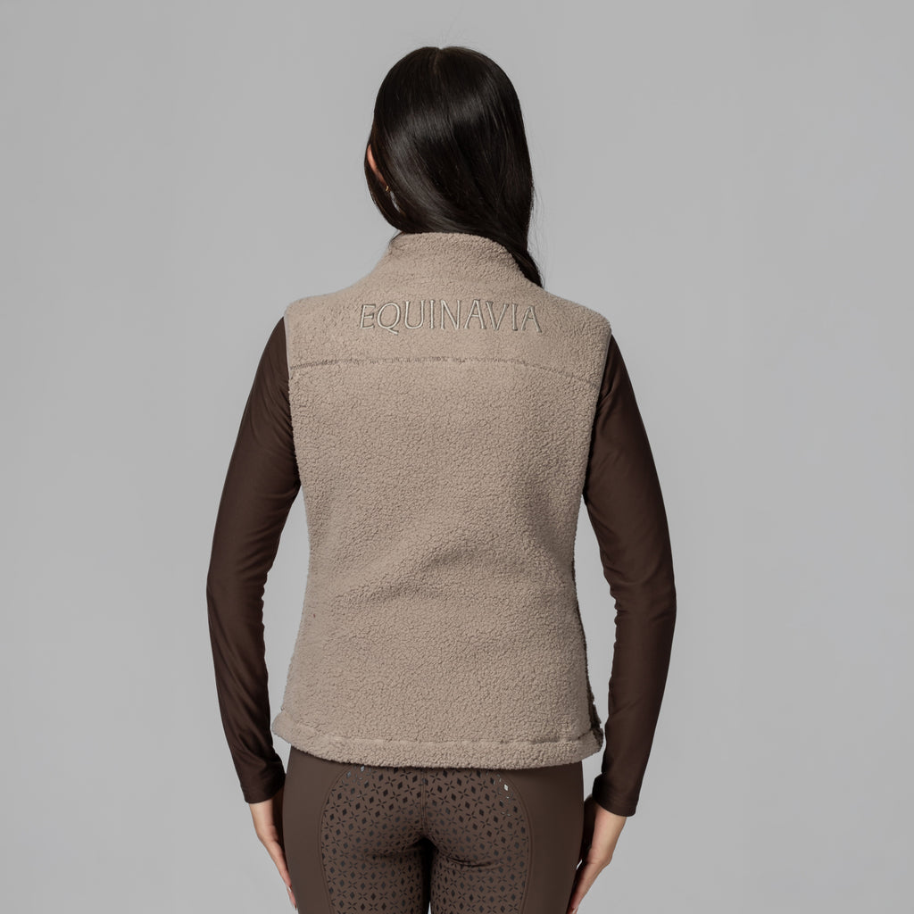 Equinavia Emma Womens Teddy Fleece Vest image #9
