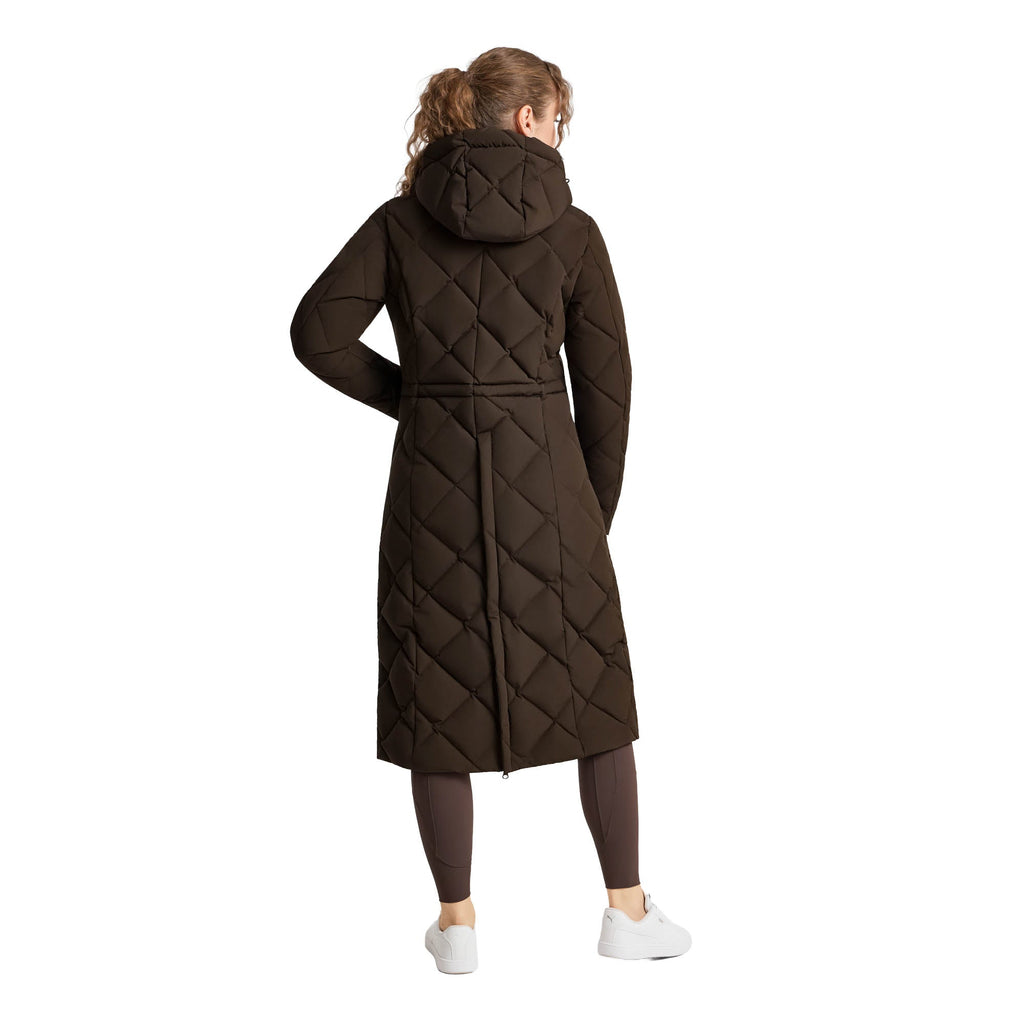 B Vertigo Gem Womens Waxed Padded Long Coat image #3