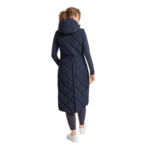 B Vertigo Gem Womens Waxed Padded Long Vest image #2