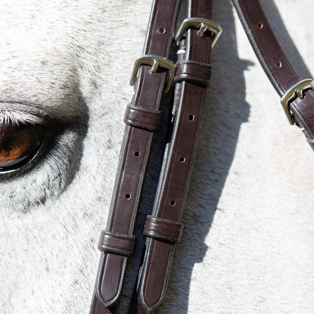 Equinavia Valkyrie Wide Noseband Hunter Bridle with Reins image #11