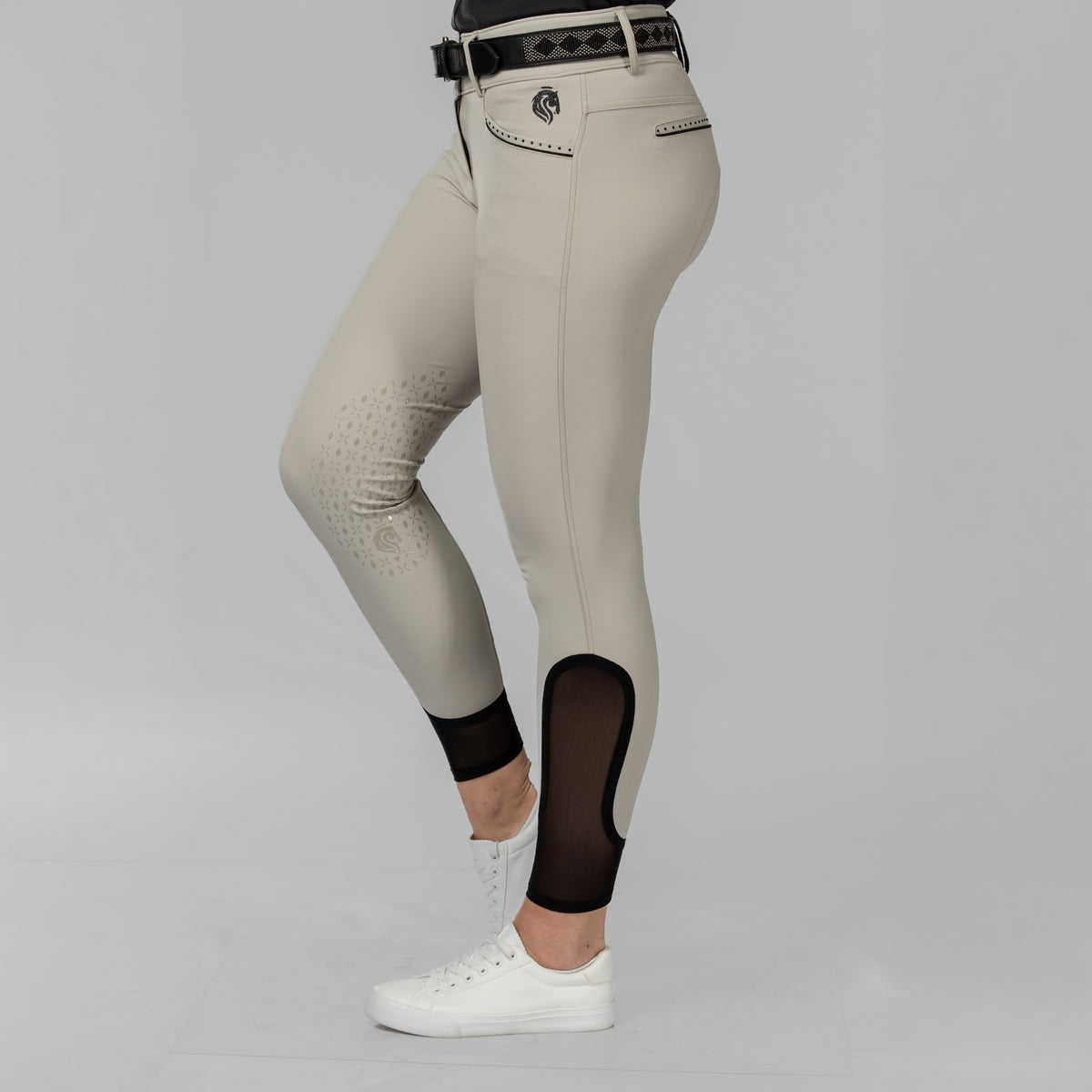 Equinavia Victoria Womens Silicone Knee Patch Breeches image #17